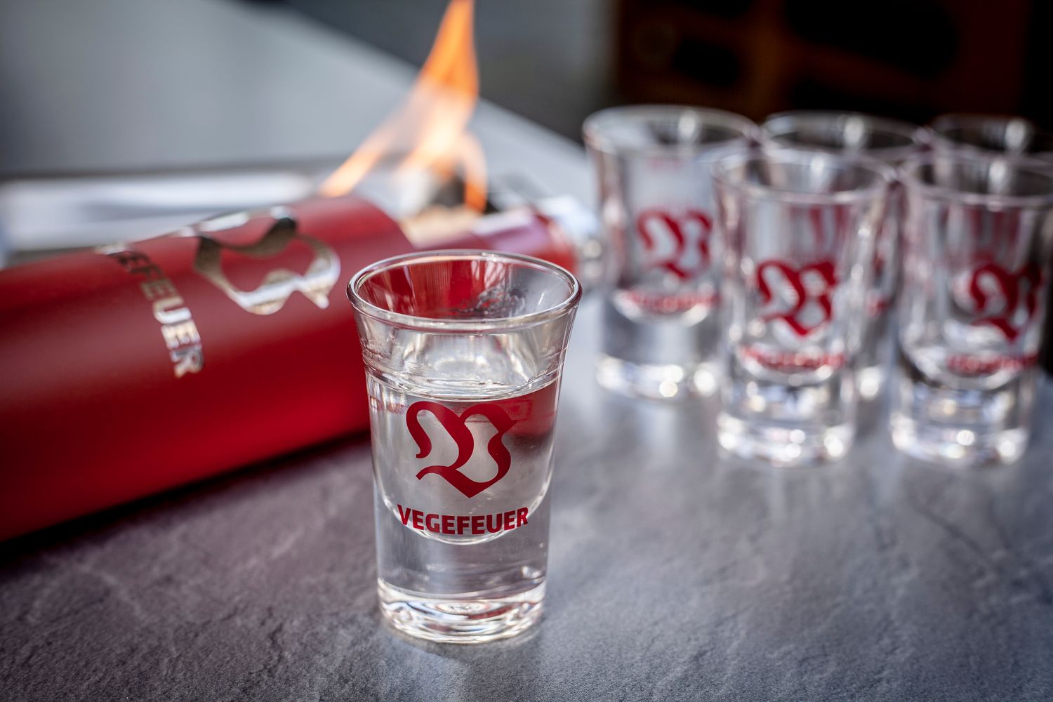 Vegefeuer Gläser 6er Set 0,02L (2cl)