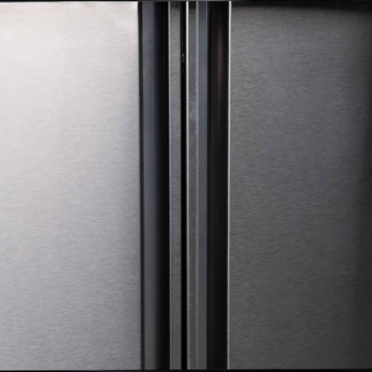 Gassgrill S-418 Pro TST rustfritt stål 4 brennere bakbrenner - SANTOS