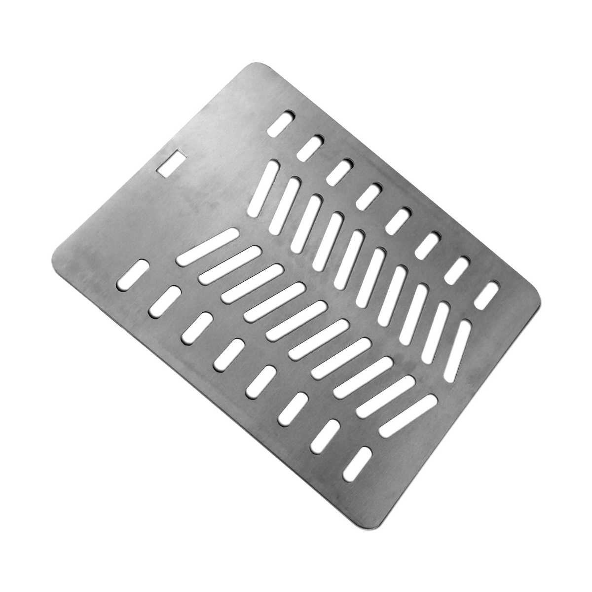 800° Elektro Pure XLc ovnsgrill rustfritt stål montert på kjøkkenbenk