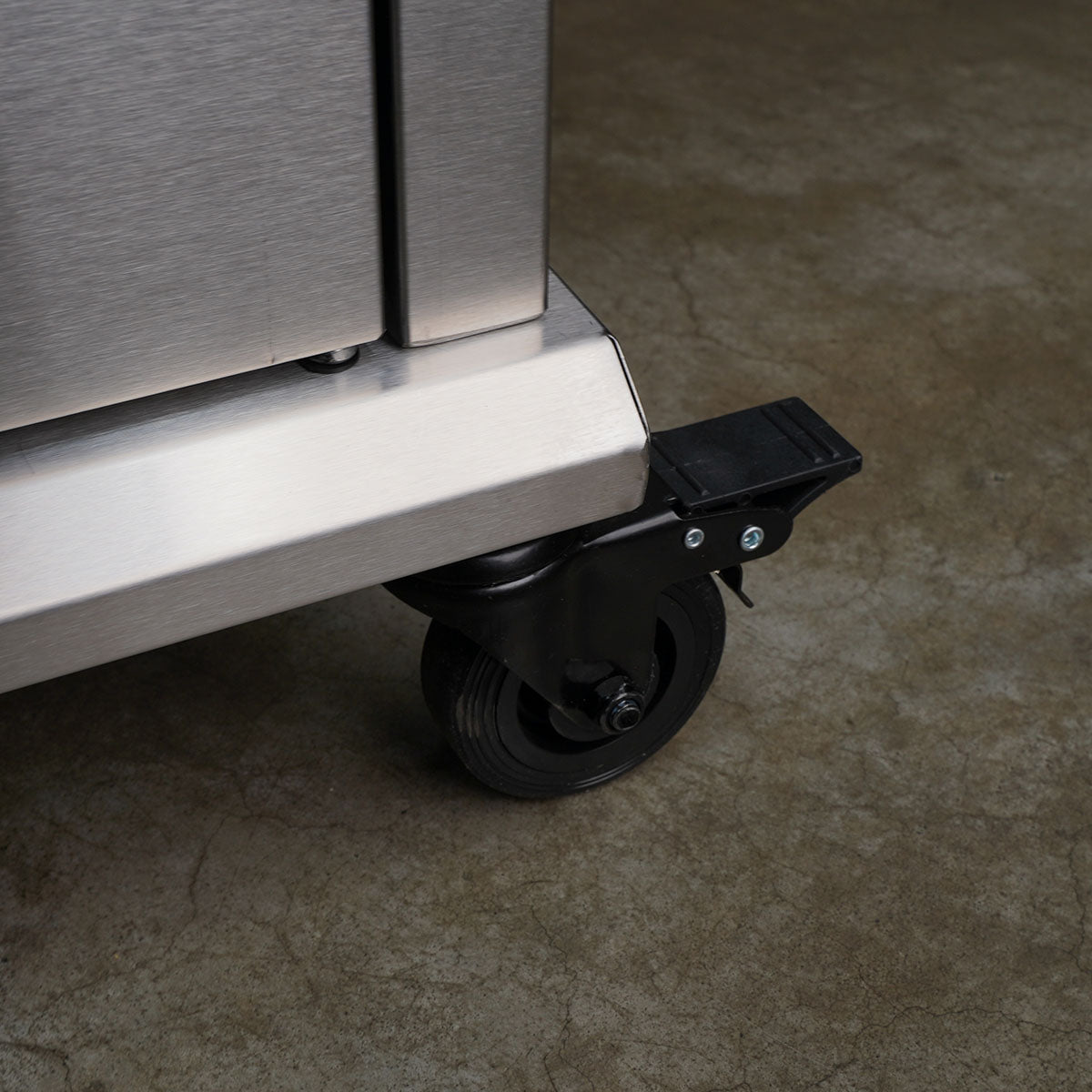 Gassgrill S-418 Pro TST rustfritt stål 4 brennere bakbrenner - SANTOS