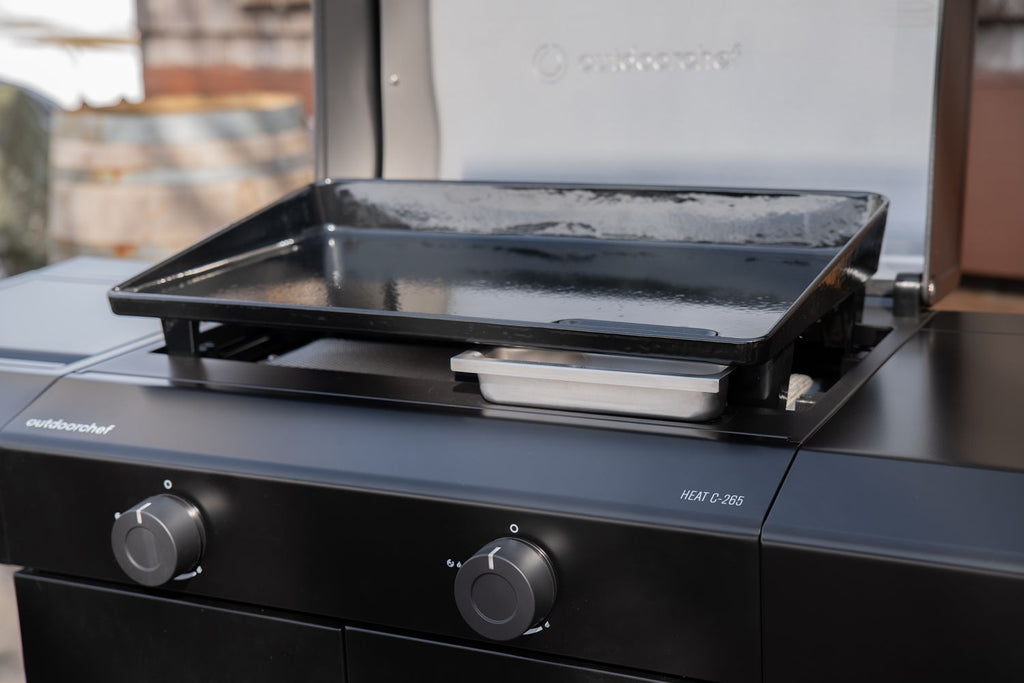 Plancha gassgrill HEAT C-265 med Blazing Zone støpejern - Outdoorchef