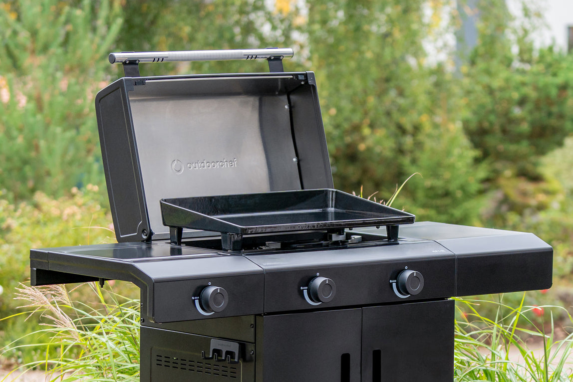 Plancha gassgrill HEAT C-265 med Blazing Zone støpejern - Outdoorchef