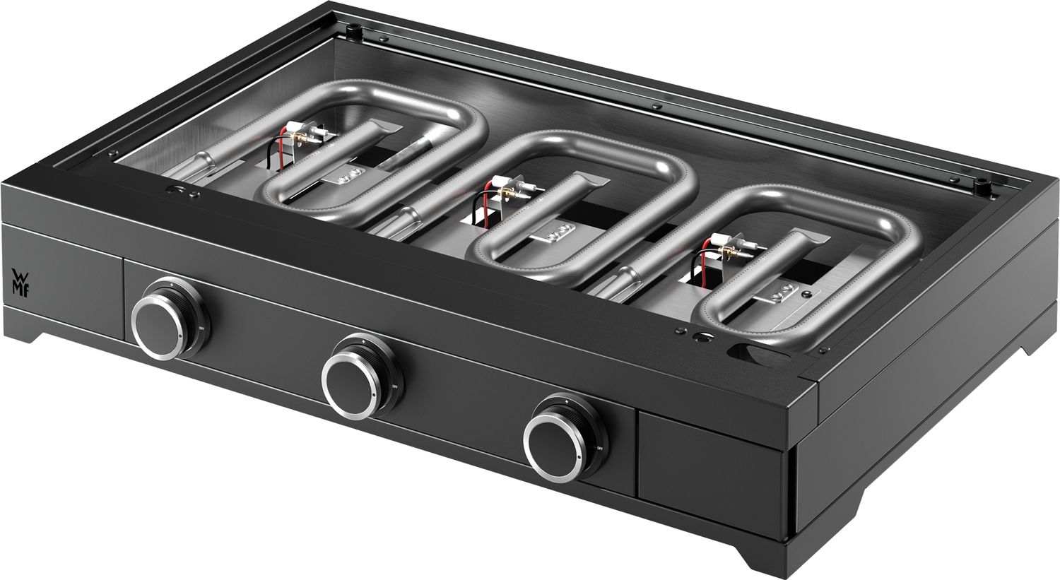 Plancha gassgrill Edition One 75 cm støpejern 3 brennere - WMF