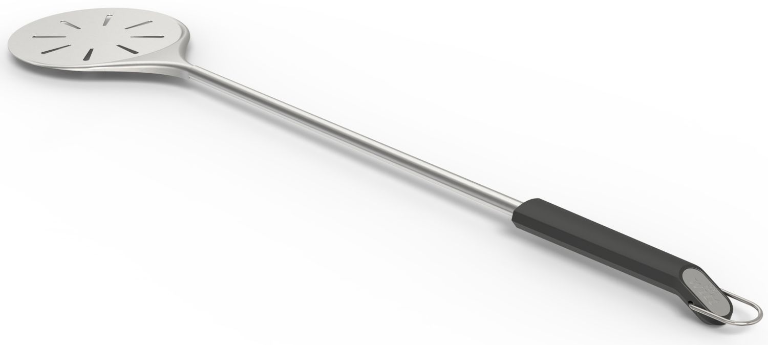 Witt Pizzaofen Gas Etna Fermo 16" matt orange - inkl. Pizzaschieber 36 cm + Pizzawender