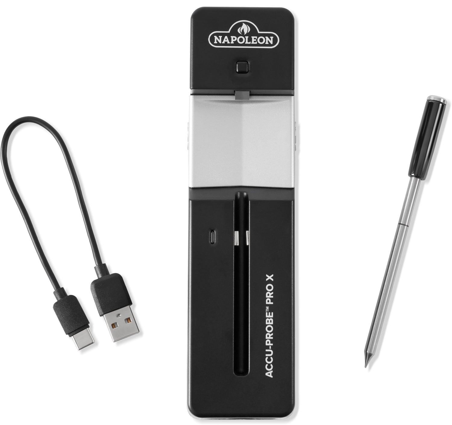 Nærbilde av sensoren på ACCU-PROBE PRO X Bluetooth steketermometer trådløst