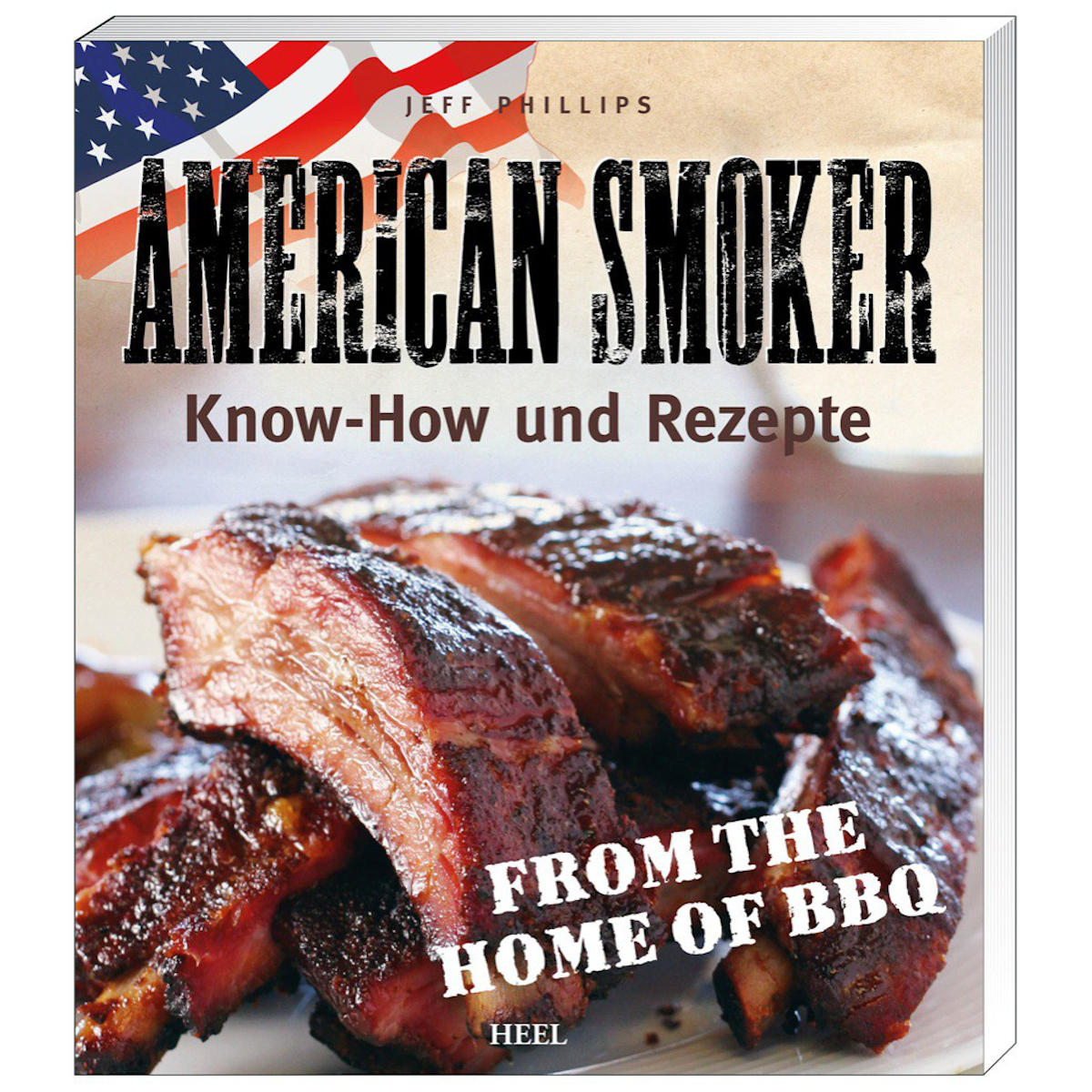 American Smoker know-how og oppskrifter grillbok - Heel forside