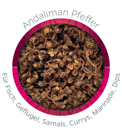 Andaliman pepper keramikkboks 15g - Grillfürst detalj av keramikkdose