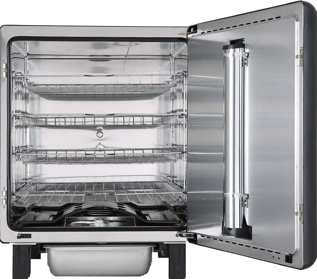 Appstyring av Elektrisk røykovn Raven med Bluetooth 87 liter Bradley Smoker via mobil