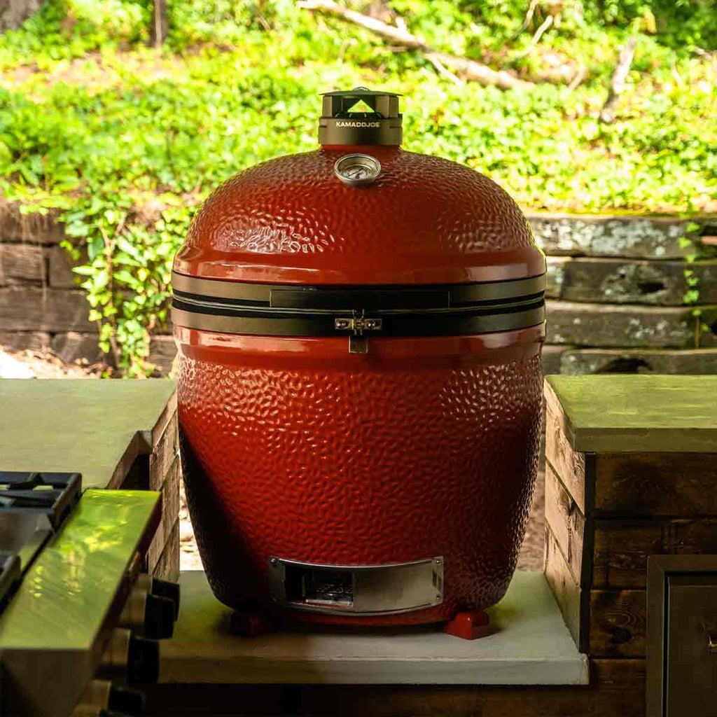 Askeskuffe på Keramisk grill Big Joe III Stand-Alone