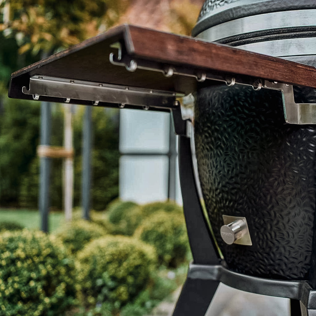 Detalj av feste på Avantgarde Classic sidebord 2-pakning bambus - Monolith