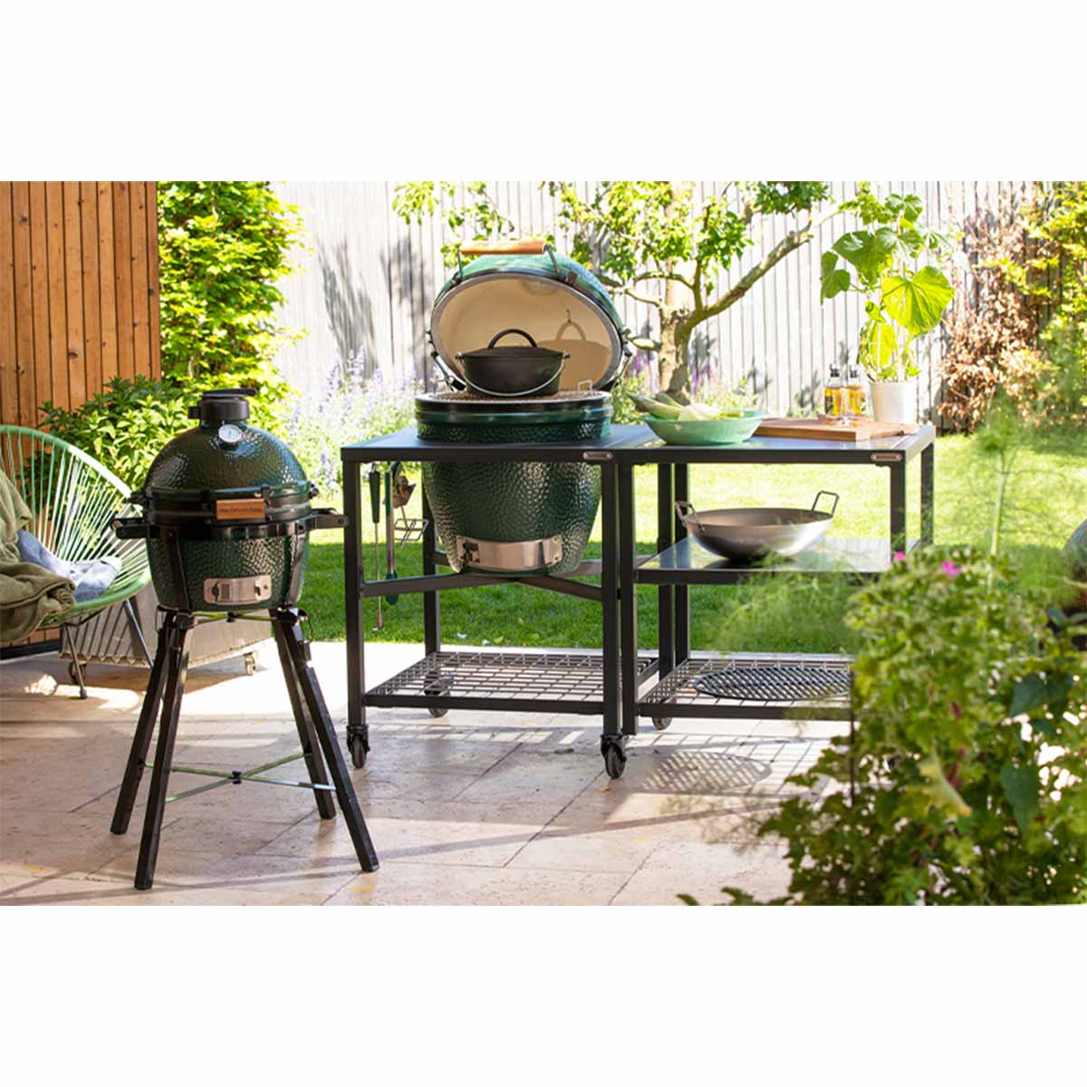 Montert bærbart stativ for EGG MiniMax - Big Green Egg