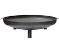Bålpanne 120 cm stål 3 mm forfra