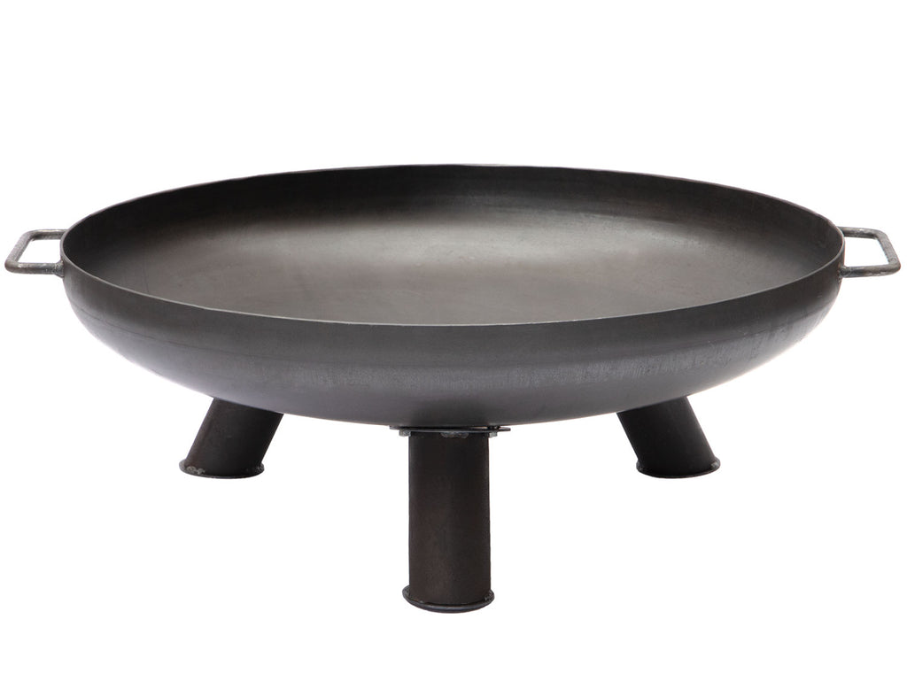 Nærbilde av håndtak på Bålpanne 55 cm stål 2 mm - Grillfürst