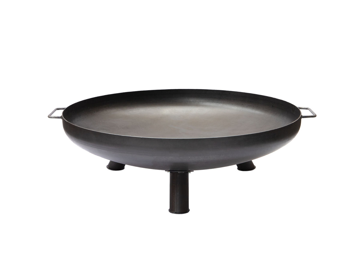 Bålpanne 75 cm stål 2,5 mm forfra