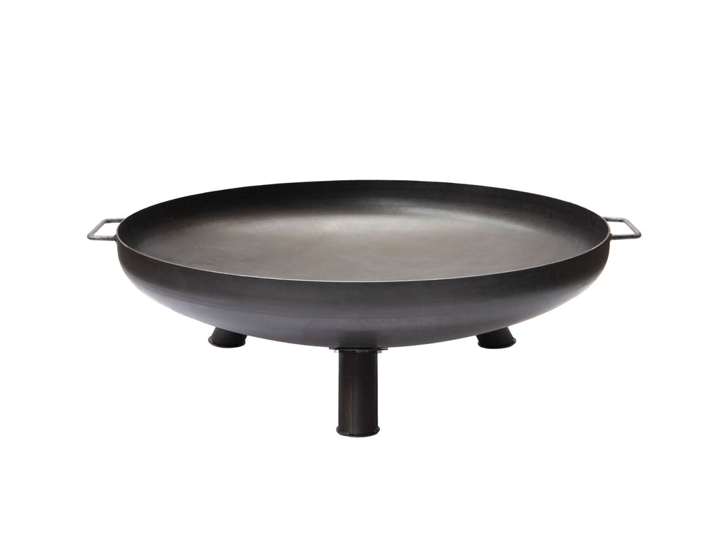 Bålpanne 80 cm stål 2,5 mm - Grillfürst forfra