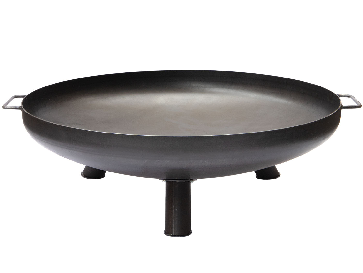 Bålpanne 80 cm stål - Grillfürst i bruk med bål