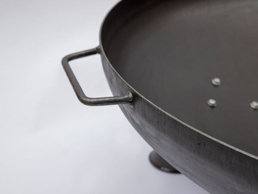 Bålpanne 90 cm stål 2,5 mm 100 - Grillfürst