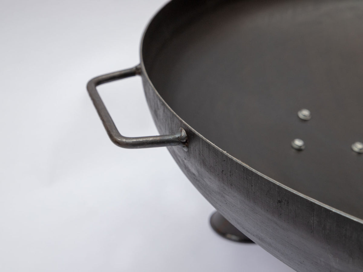 Bålpanne 90 cm stål 2,5 mm 100 - Grillfürst