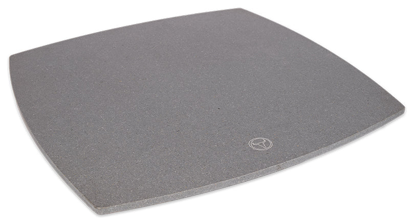 Bålpanne One Fireplace cortenstål lavastein bordplate 106 cm detalj