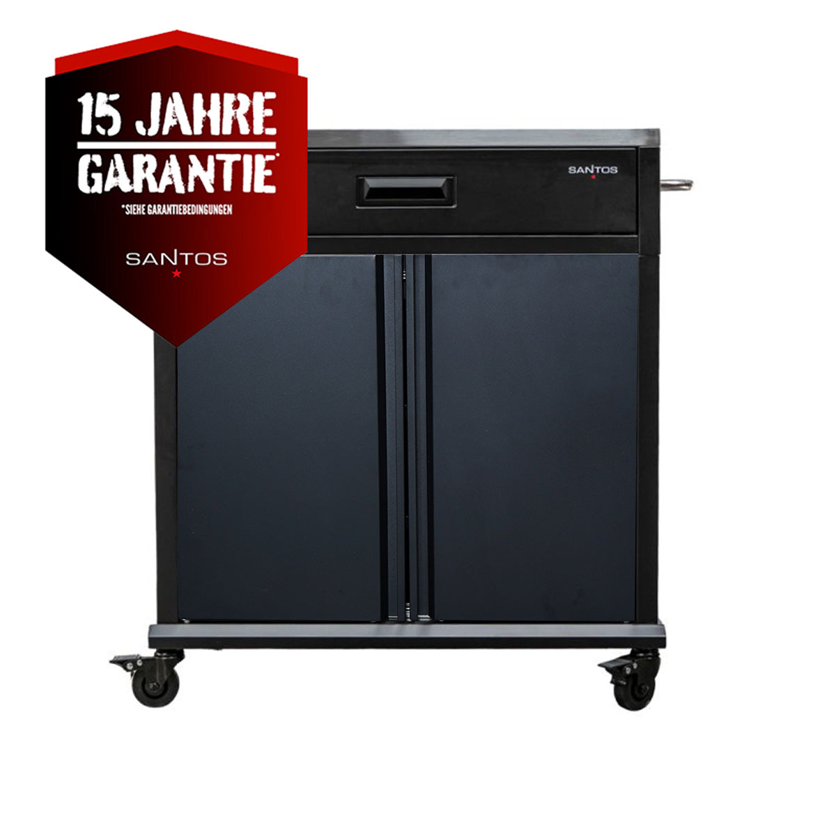 BBQ Cart Pro all black blank - SANTOS forfra