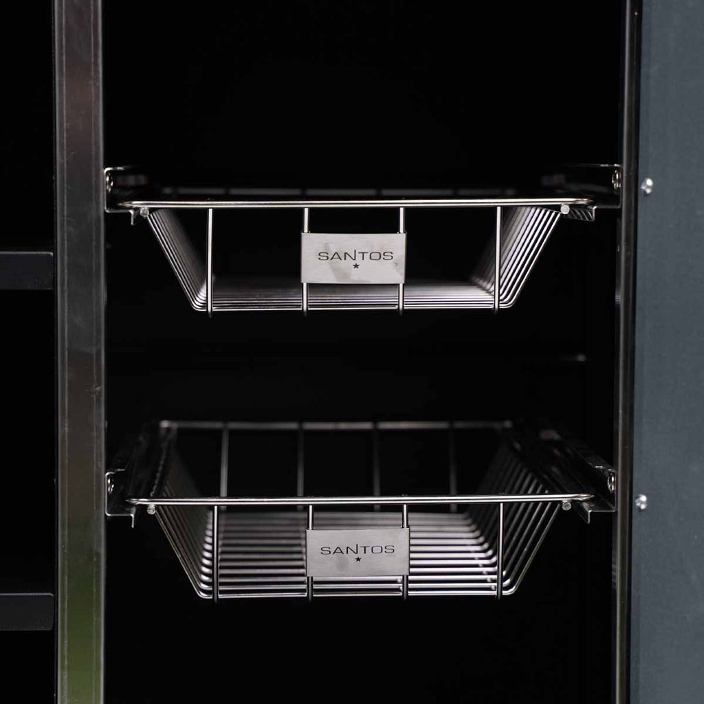 Montert BBQ Cart Pro matt svart - SANTOS nærbilde