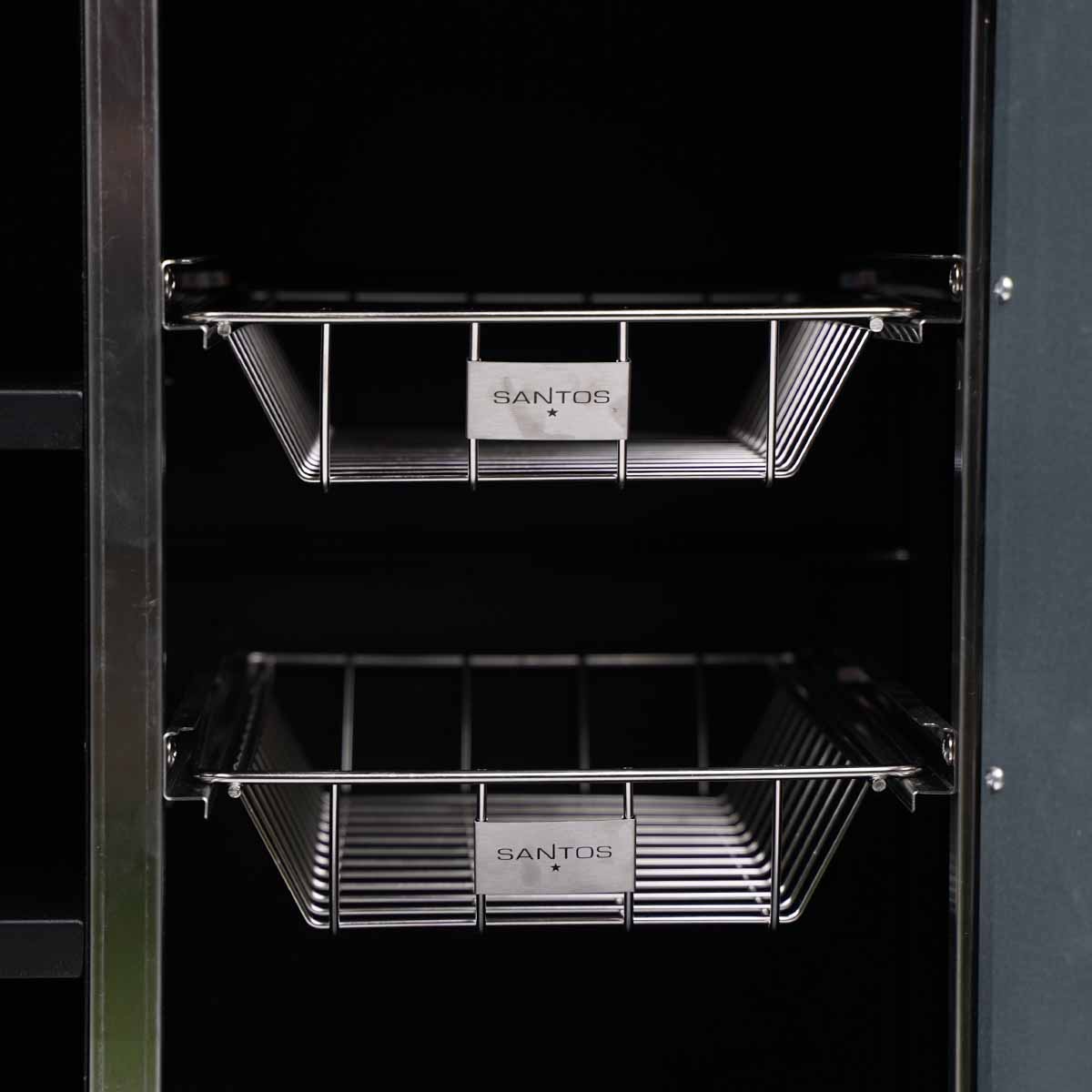 Montert BBQ Cart Pro matt svart - SANTOS nærbilde