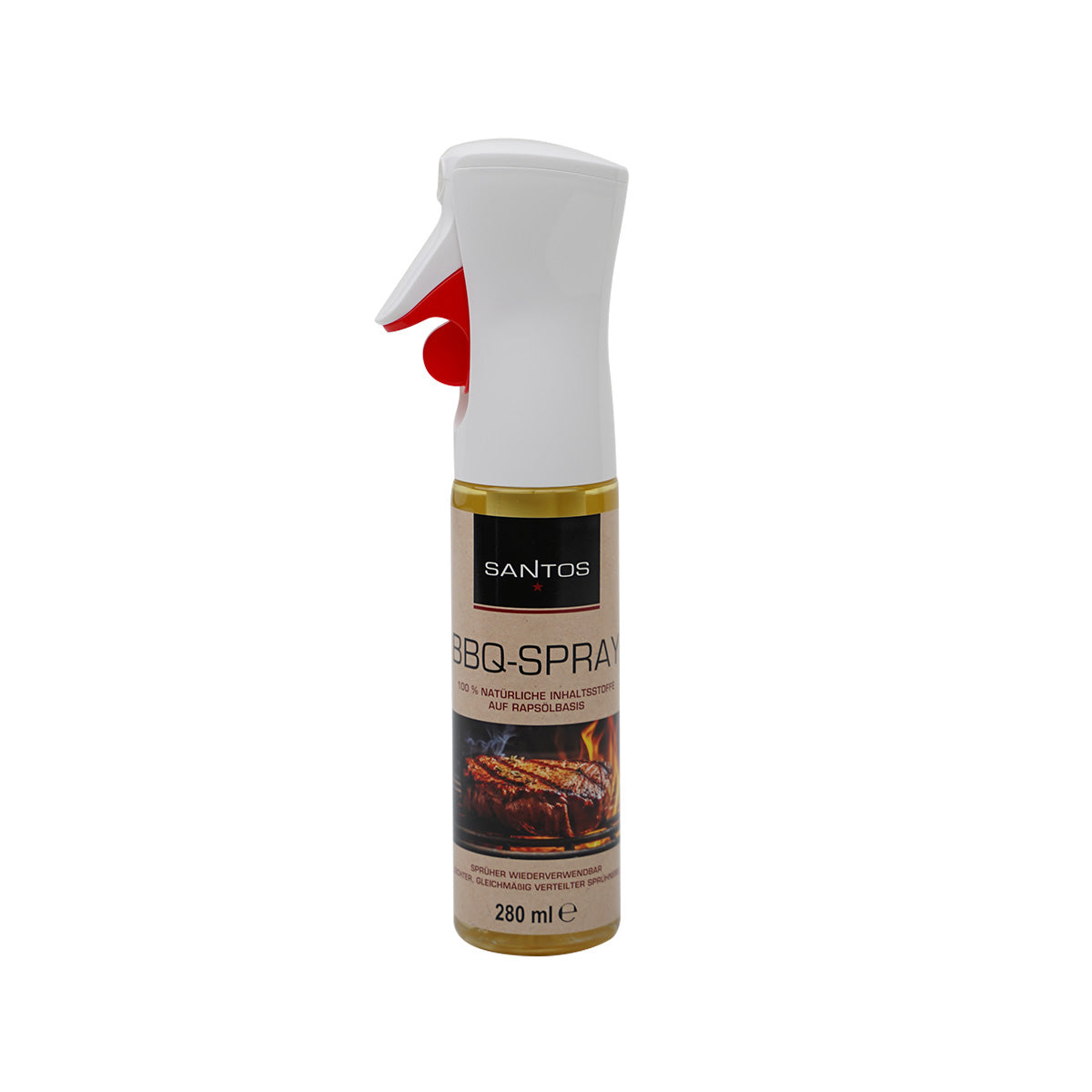 BBQ grillspray antiheft 280 ml 3-pakning - SANTOS bakside