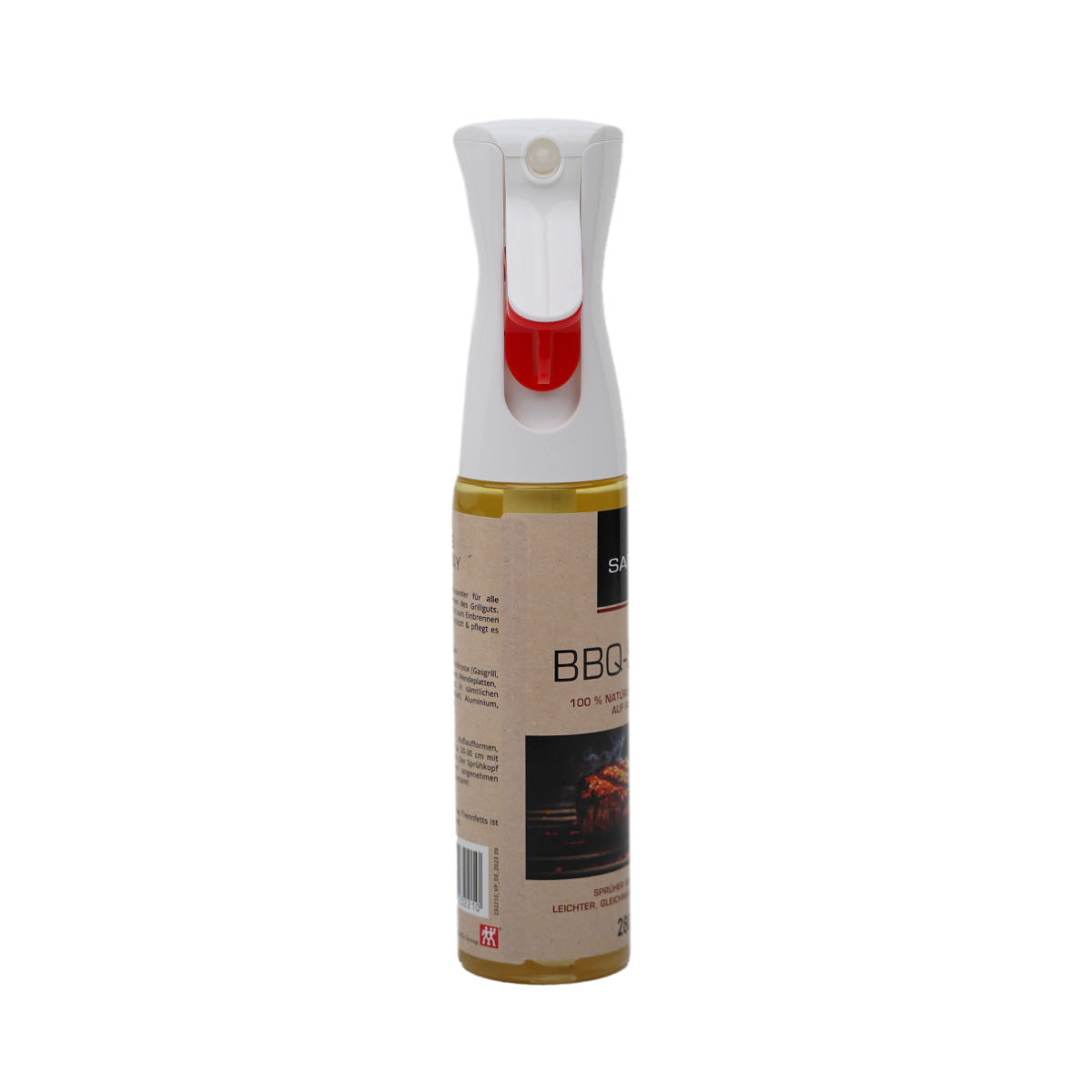BBQ grillspray antiheft 280 ml - SANTOS flaske i bruk