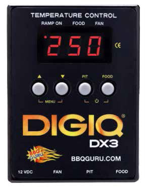 BBQ Guru DigiQ DX3 Controller uten vifte Monolith for keramikkgrill