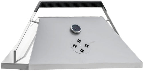 BBQ-hette for Baikal kullgrill 30x60 cm rustfritt stål Thüros forfra