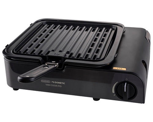 BBQ Plate grillplate riflet for Van Cook aluminium bakside