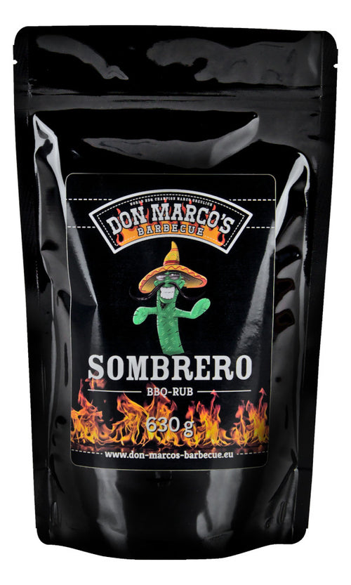 BBQ rub Mexican Sombrero 630 g - Don Marco's krydderpose for grillmat