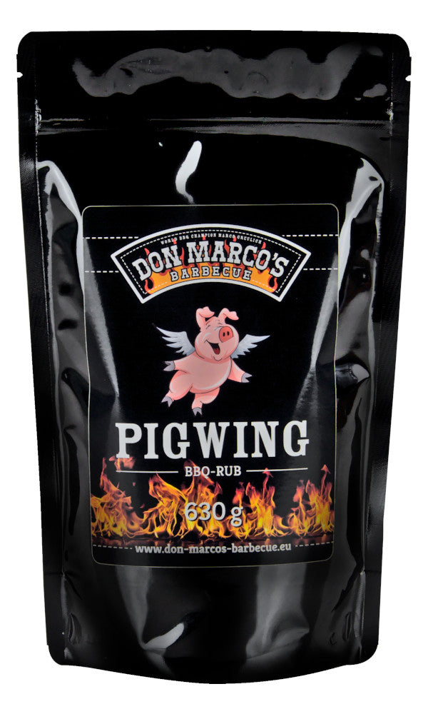 BBQ rub PigWing 630 g - Don Marco's vist i gjenlukkbar pose