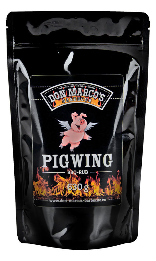 BBQ rub PigWing 630 g - Don Marco's vist i gjenlukkbar pose