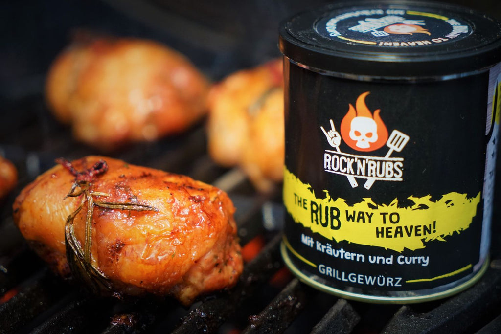 Detalj av BBQ rub Rubway to Heaven 140 g - Rock'n Rubs