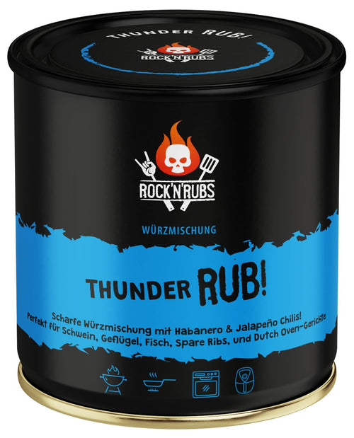 BBQ rub Thunder Rub 140 g - Rock'n Rubs frontbilde