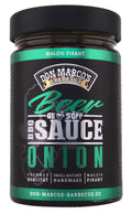 BBQ-saus Beer & Onion 260 ml - Don Marco's flaske forfra