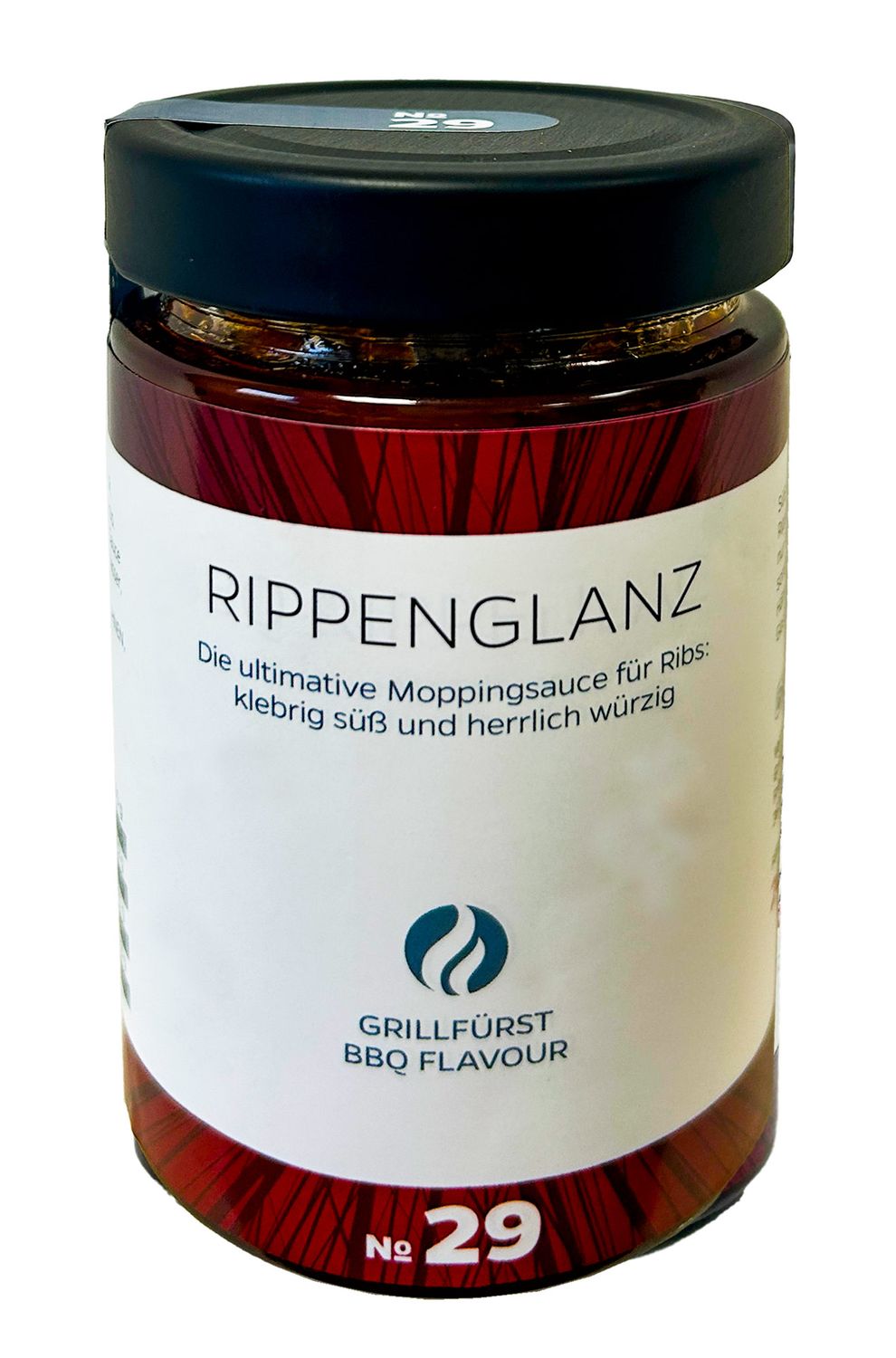 bbq-saus rippenglanz moppingsaus no. 29 250 ml grillfurst forfra
