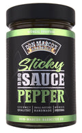 BBQ-saus Sticky Pepper 260 ml - Don Marco's forfra