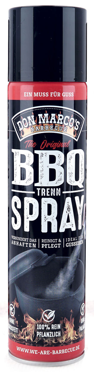 BBQ spray 300 ml grillrist og støpejern - Don Marco's forfra