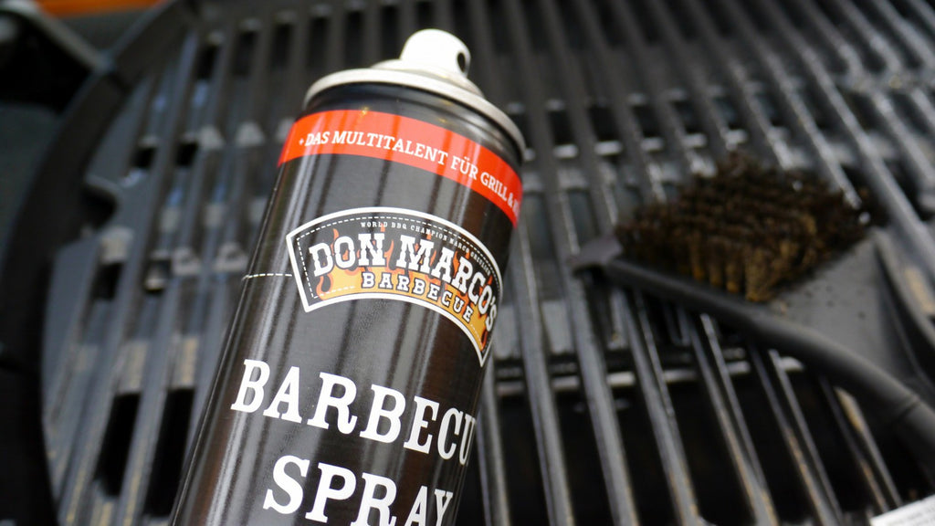 Detalj av BBQ spray 300 ml grillrist og støpejern - Don Marco's