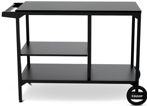 BBQ Station grillbord med hjul 115x60 cm Cozze forfra