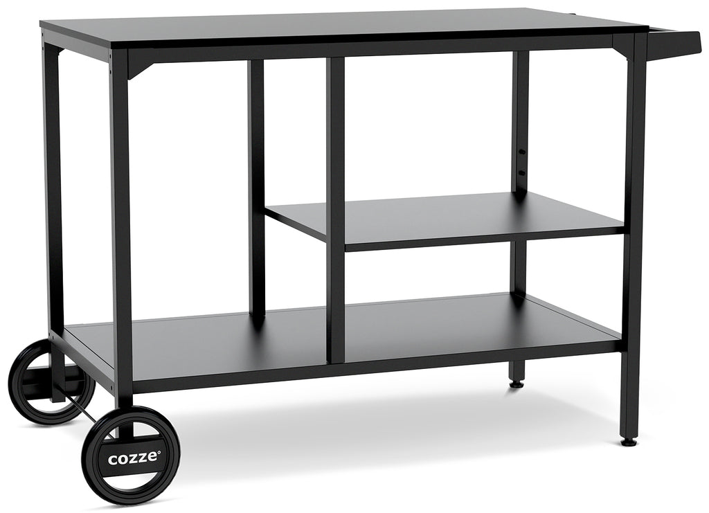 BBQ Station grillbord med hjul 115x60 cm Cozze bakside