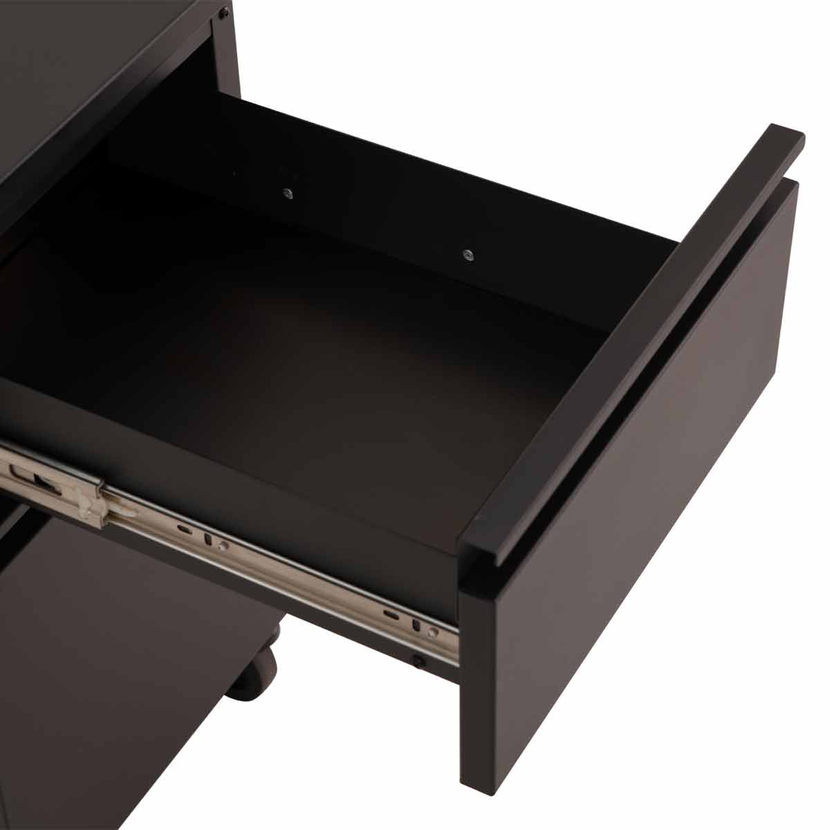 BBQ-trolley matt svart for S-Serie gassgrill - SANTOS montert