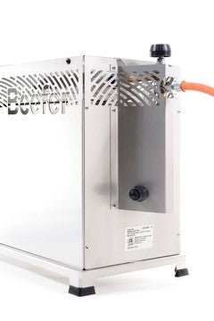 Beefer One PRO ovnsgrill rustfritt stål bakside