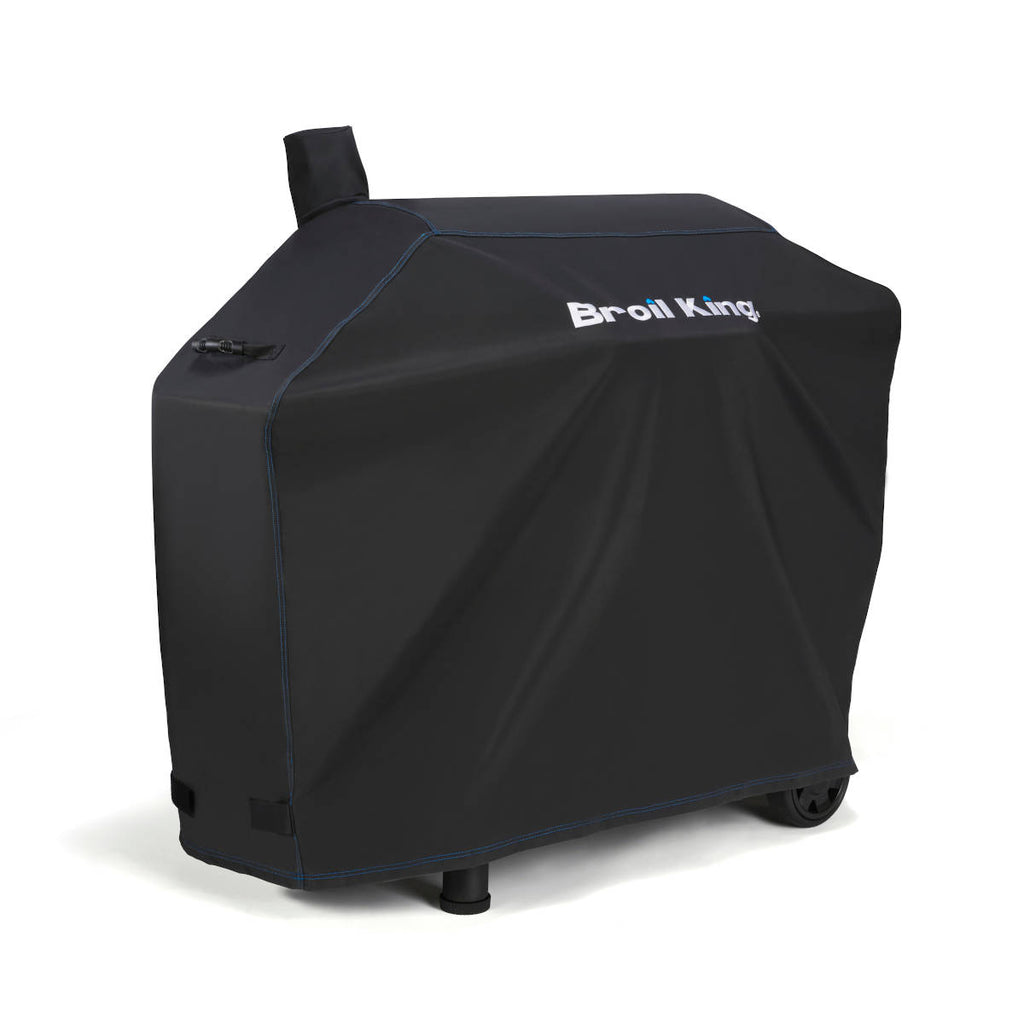 Beskyttelsestrekk for Regal Pellet 500 svart - Broil King forfra