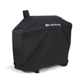 Beskyttelsestrekk for Regal Pellet 500 svart - Broil King forfra