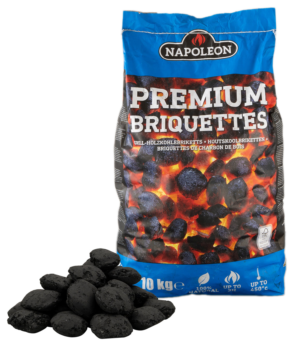 Nærbilde av Blackstone Premium grillbriketter 10 kg hardved