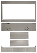 Blazing Zone ramme hvit for Arosa Tex kulegrill - Outdoorchef forfra