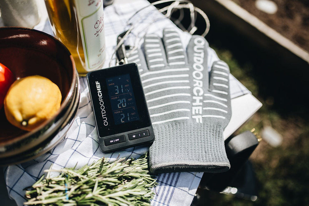 Bluetooth steketermometer Gourmet Check PRO Black med temperaturfølere